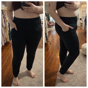 Black Athletic Leggings RBX